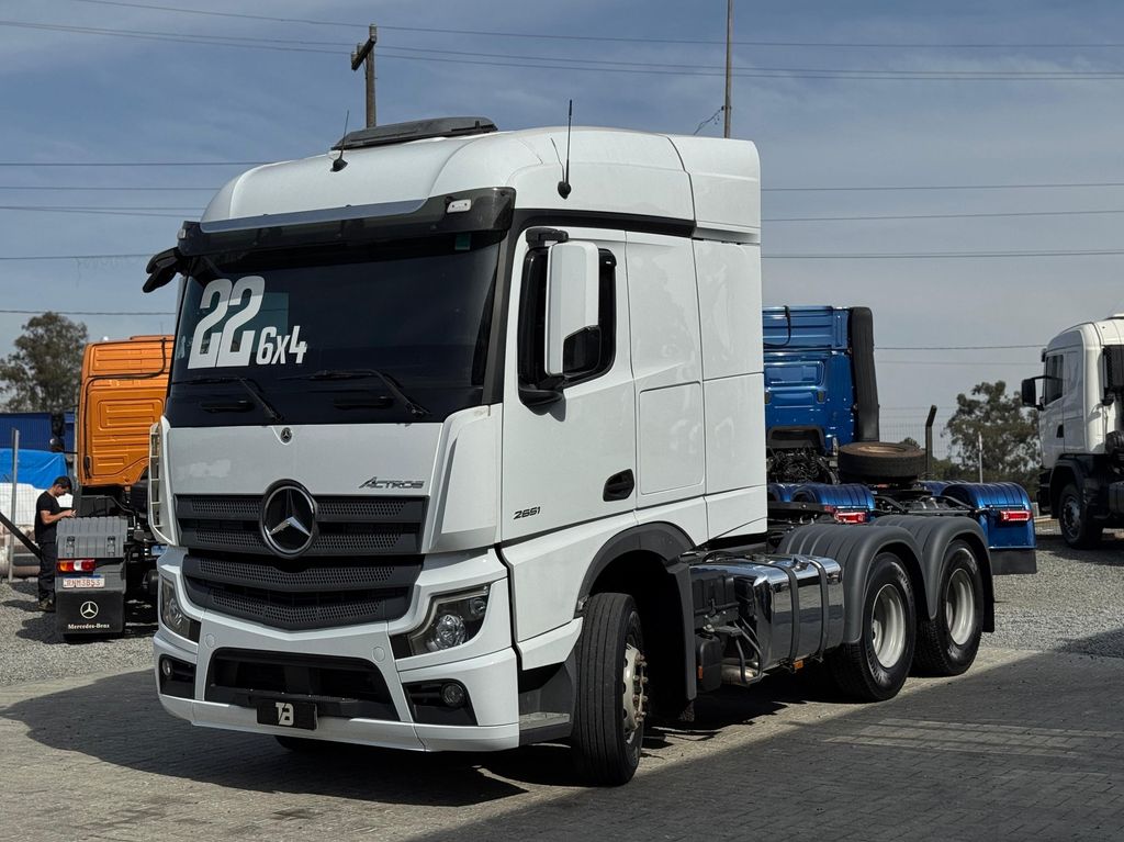 Mercedes-Benz New Actros 2651 – 6×4 de Loja Zero 1 no Paraná