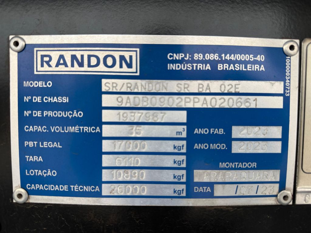 RODOCAÇABA RANDON de Loja Zero 1 no Paraná