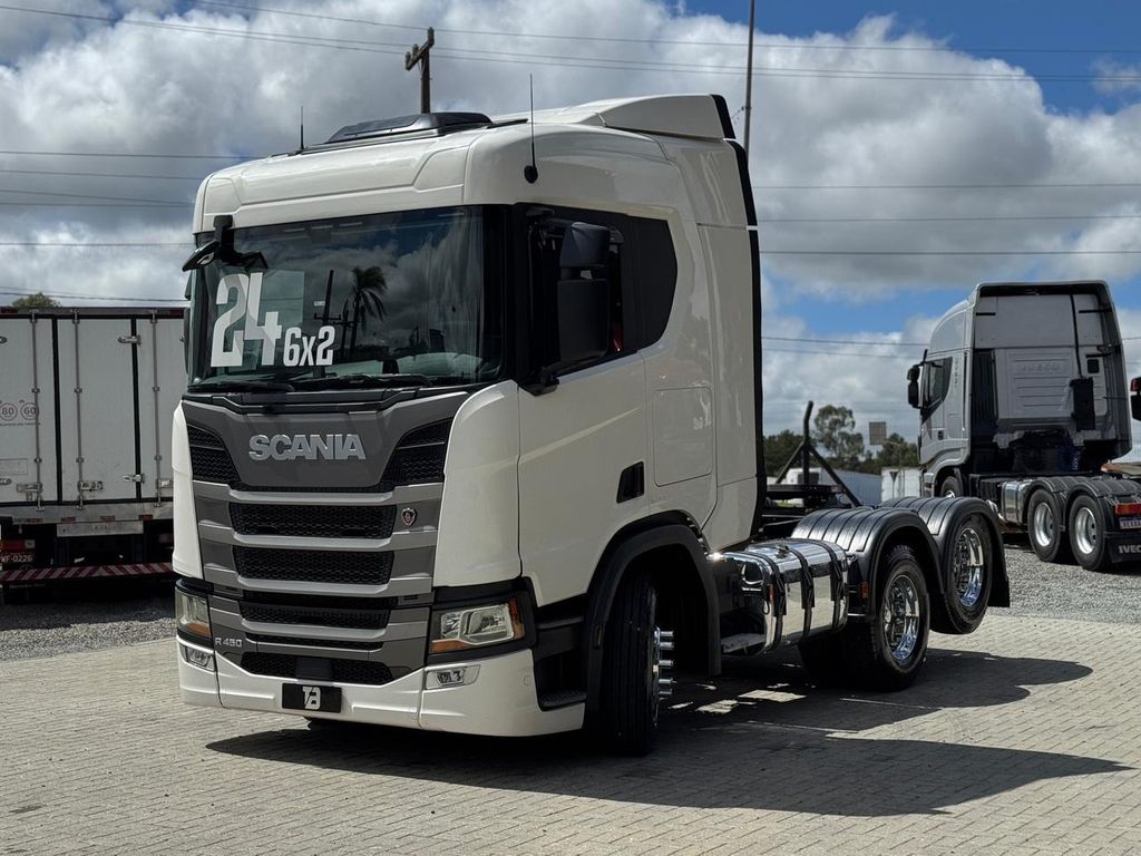 SCANIA R450 – 6×2 de teste1234 teste1234 no Paraná