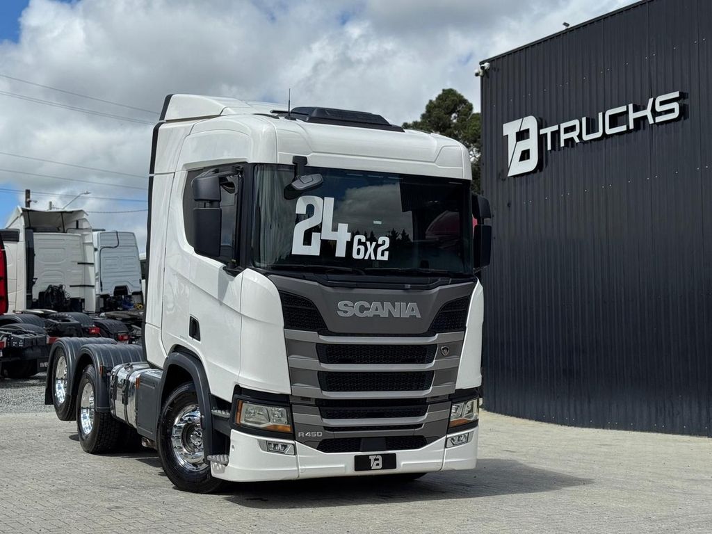 SCANIA R450 – 6×2 de teste1234 teste1234 no Paraná