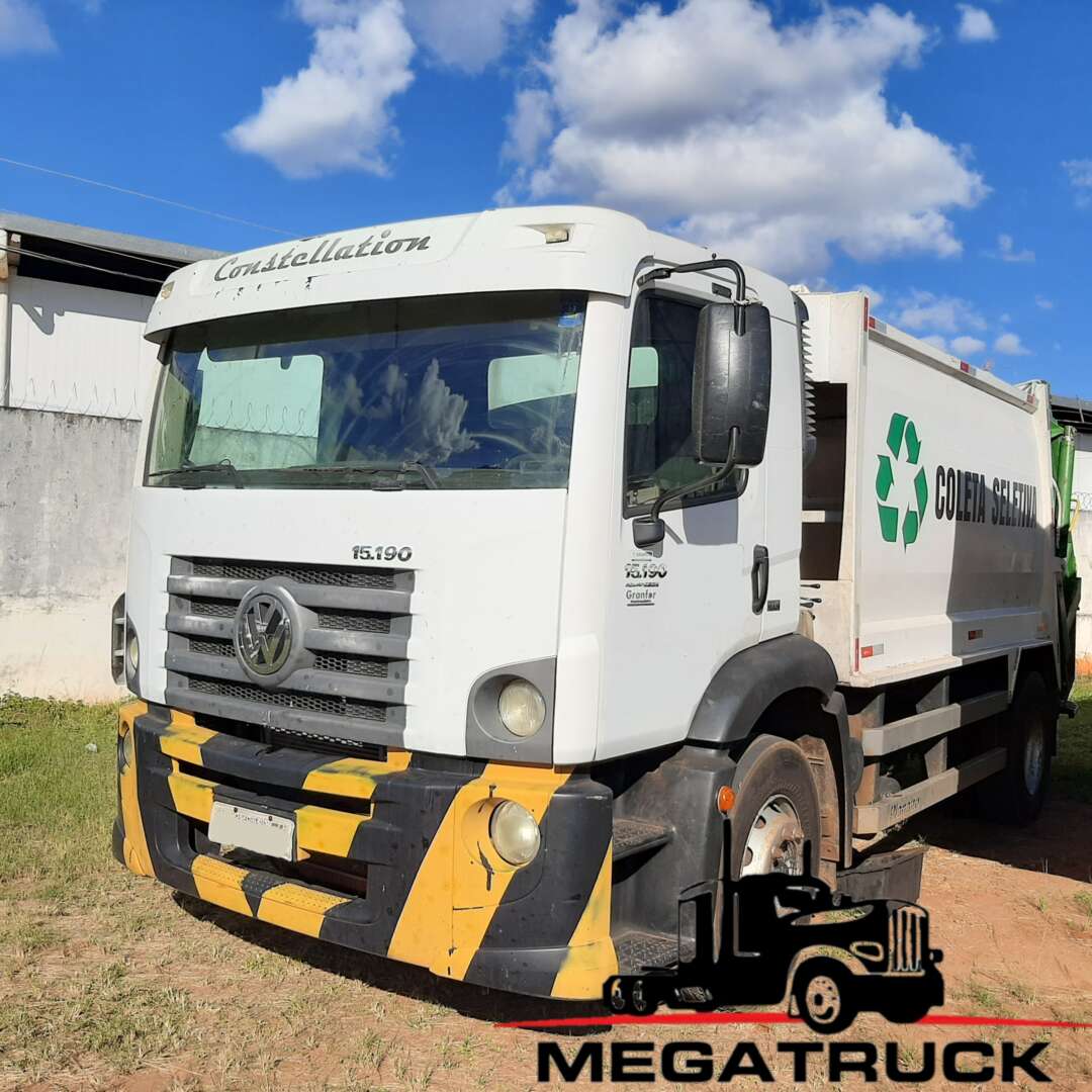 Caminhão VOLKSWAGEN VW 15190 Coletor de Lixo ANO 2012 de MegaTruck MS no Mato Grosso do Sul