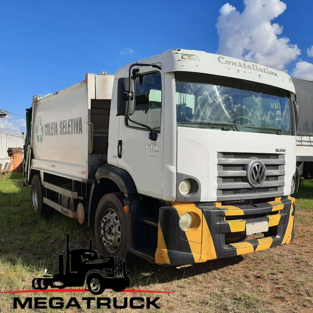 Caminhão VOLKSWAGEN VW 15190 Coletor de Lixo ANO 2012 de MegaTruck MS no Mato Grosso do Sul