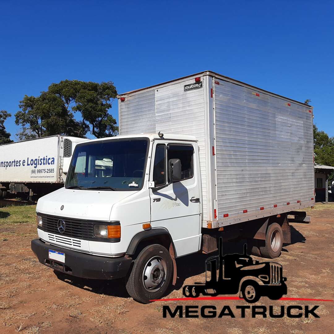 Caminhão MERCEDES BENZ MB 710 Baú Furgão ANO 2003 de MegaTruck MS no Mato Grosso do Sul
