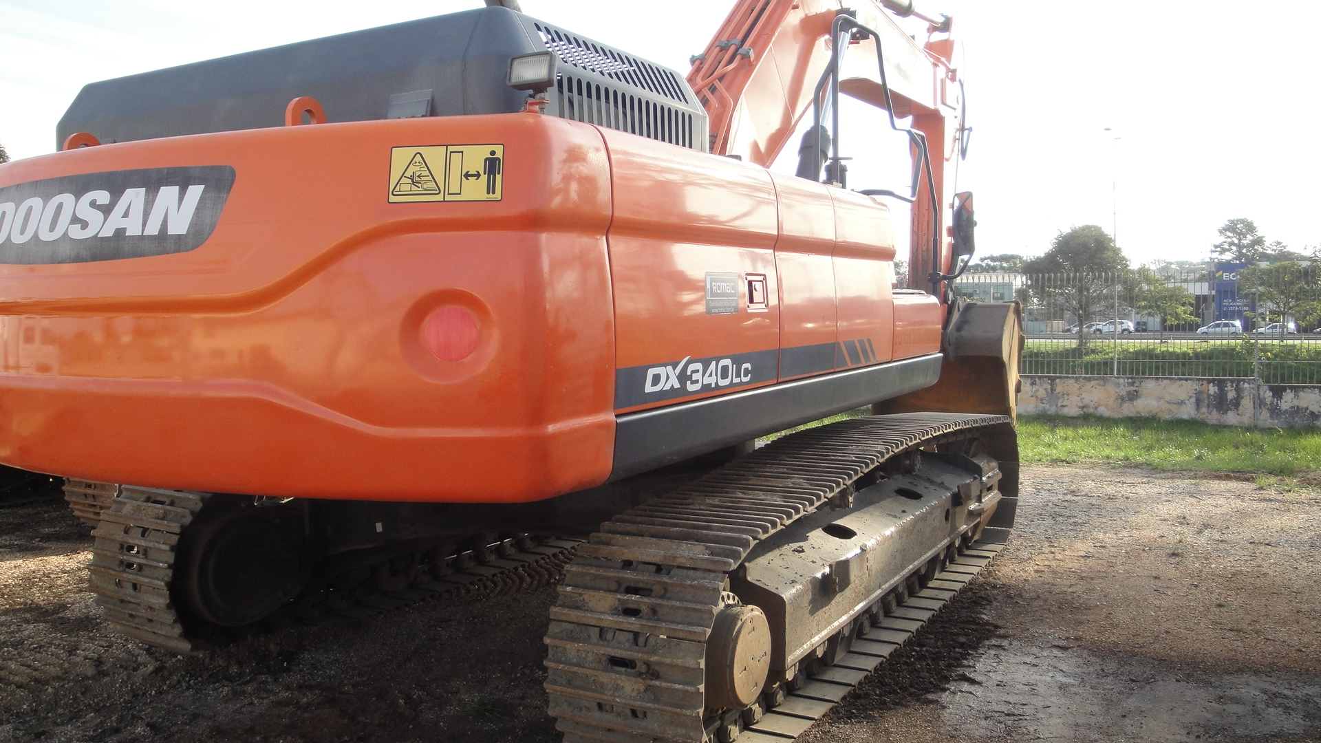 Escavadeira Doosan DX340 LC 2018 Revisada de Br Tratores no Paraná