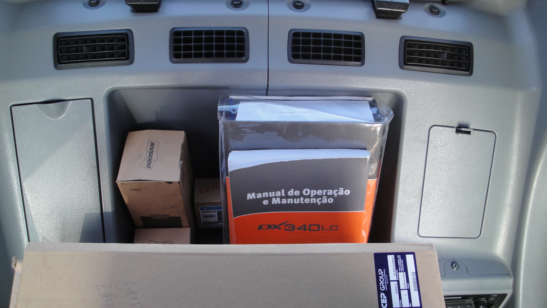 Escavadeira Doosan DX340 LC 2018 Revisada de Br Tratores no Paraná